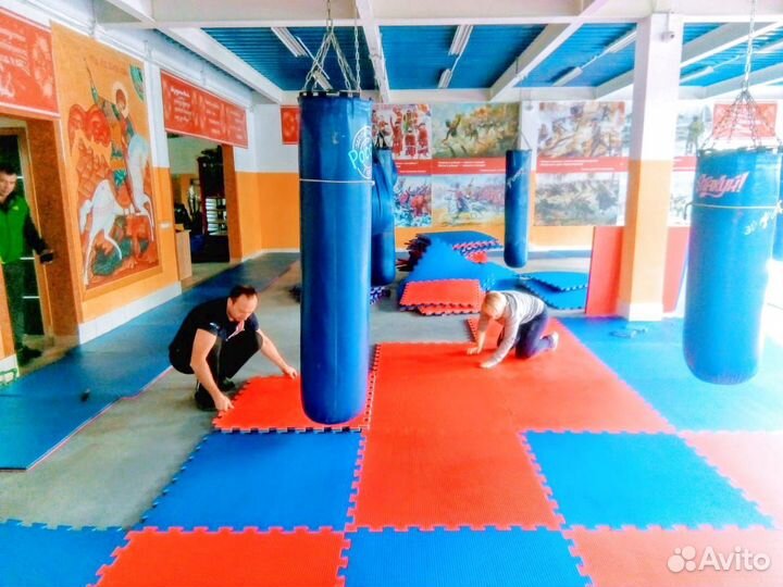 Будо маты, стеновые протекторы, татами