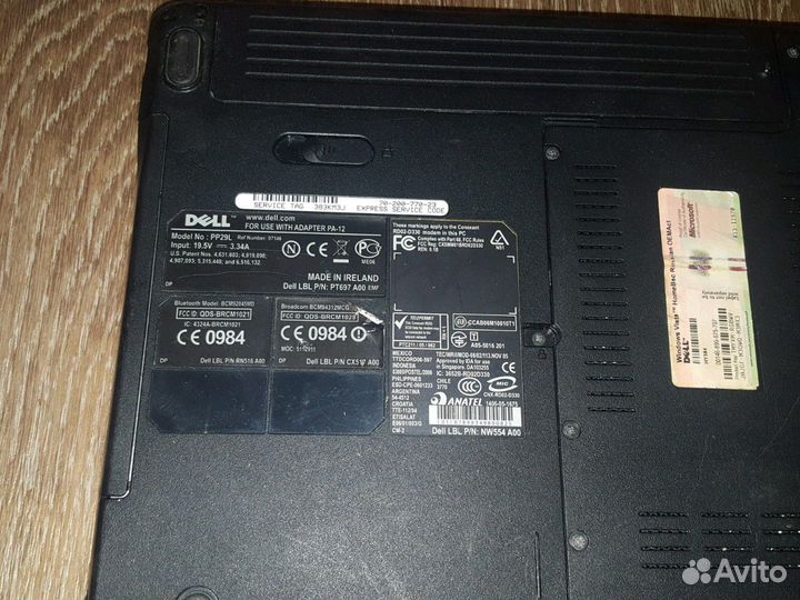 Запчасти для ноутбука Dell PP29L