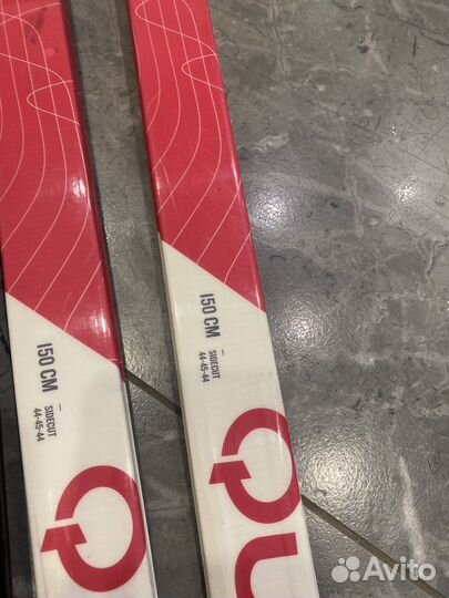 Лыжи беговые детские с ботинками 35 размер