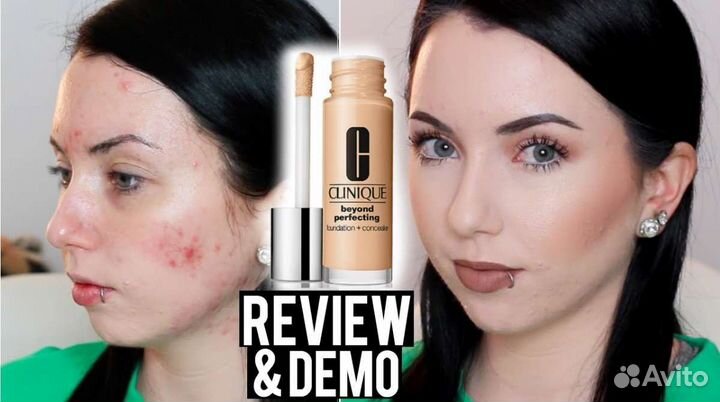 Clinique 2в1 Тональный крем + Консилер 6 ivory