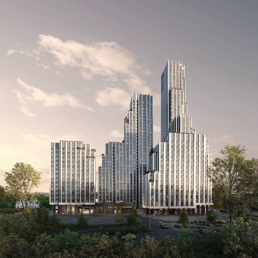 2-к. квартира, 79,1 м², 13/43 эт.