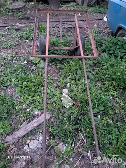 Садовая тачка двухколесная