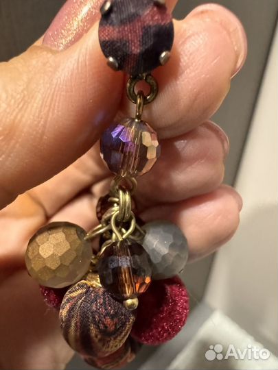 Сережки бижутерия