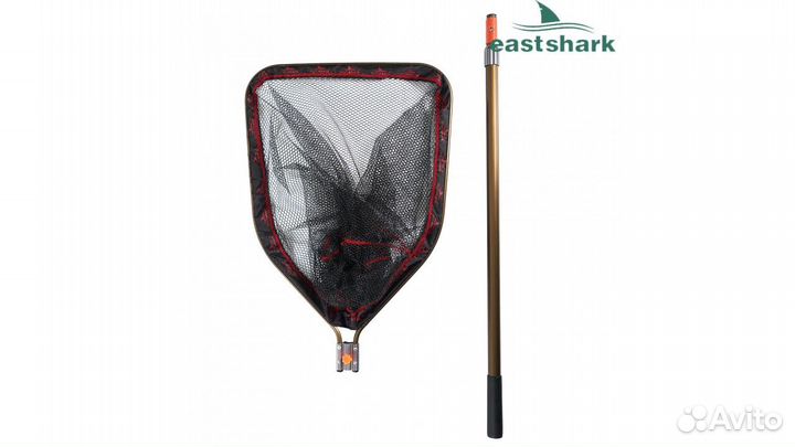 Подсак EastShark квадратный прорезиненный d 700