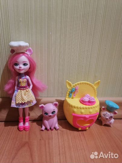 Enchantimals кукла свинья