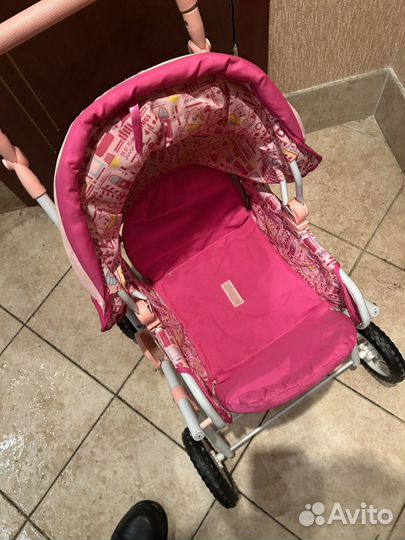 Оригинальная коляска с куклой Baby born бу