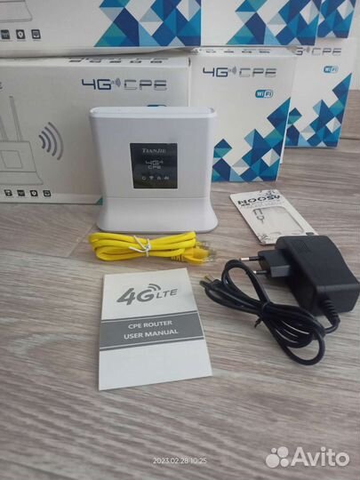 Роутер 4G 3в1 (встроенный модем)