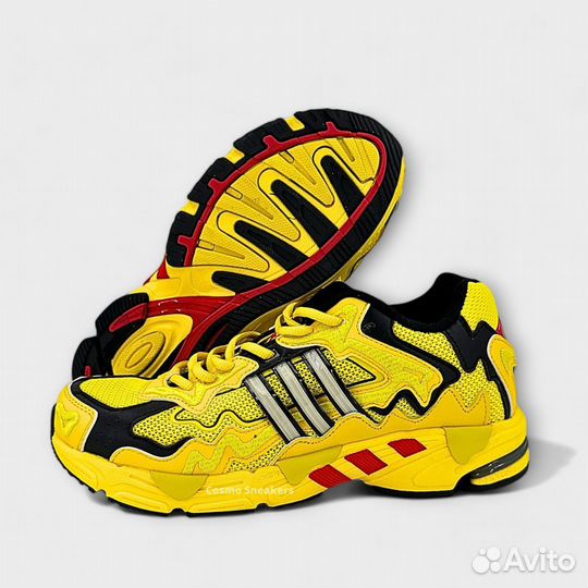 Кроссовки Adidas bad bunny yellow жёлтые