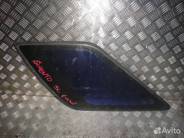 Стекло Sorento (02-09) зад L глухое на кузов б\у (арт. 878103E000)