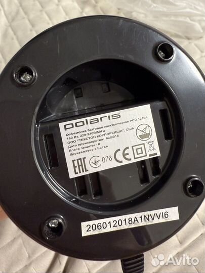 Кофемолка Polaris PCG1216A