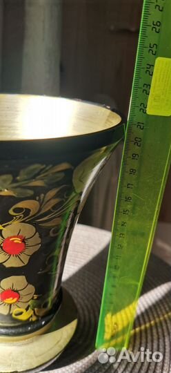 Ваза СССР хохлома