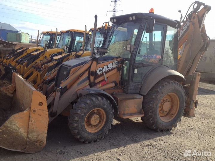 Стекло левое Экскаватор-погрузчик Кейси 580 T