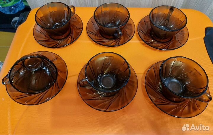 Чайный сервиз на 6 персон. Франция