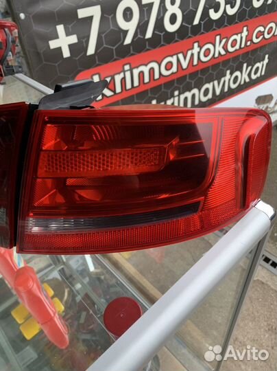 Комплект задних фонарей ауди a4 b8