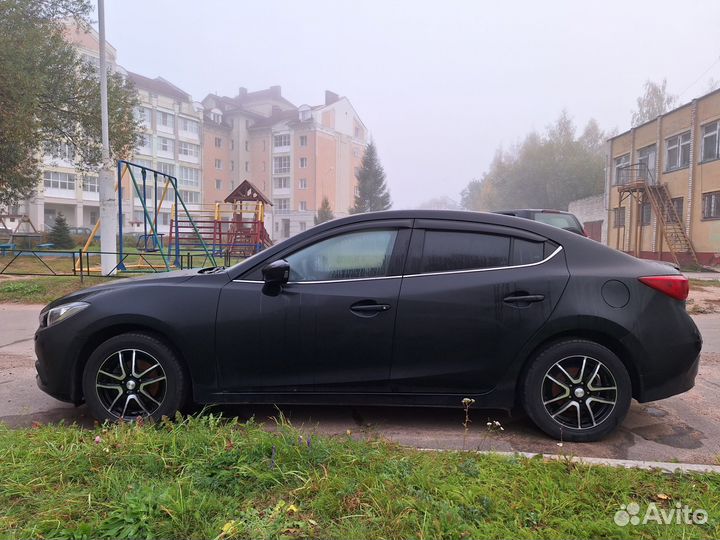 Mazda 3 1.6 AT, 2014, битый, 129 122 км