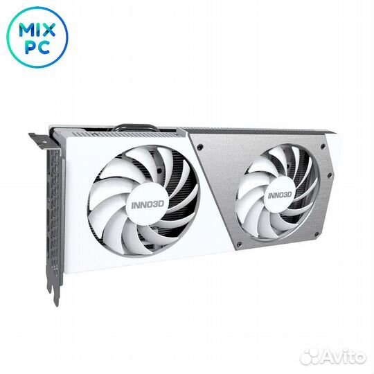 Видеокарта RTX4060 8GB Inno3D twin X2 OC white N40602-08D6X-173051W