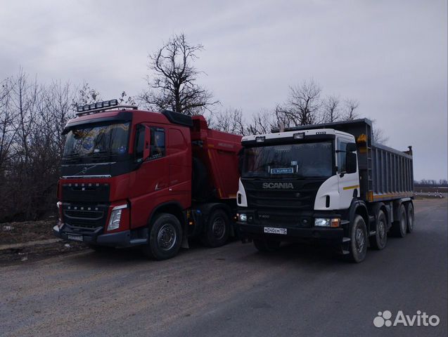 Услуги самосвалов от 20 кубов