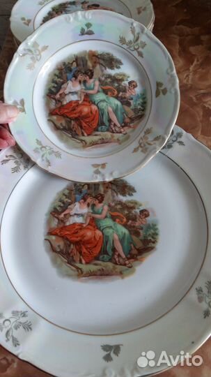 Тарелки от сервиза Мадонна гдр