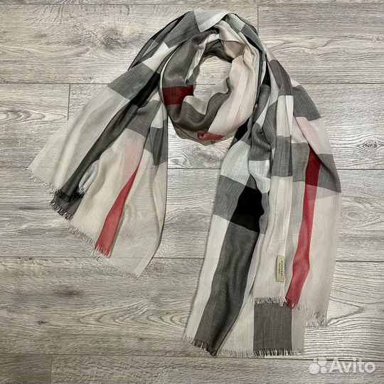 Оригинал Burberry Шарф палантин шерсть/шёлк