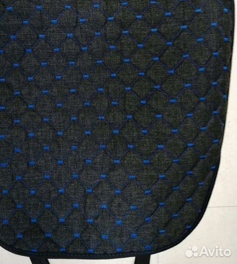 Накидки на сиденья Лен Premium (L) с боками