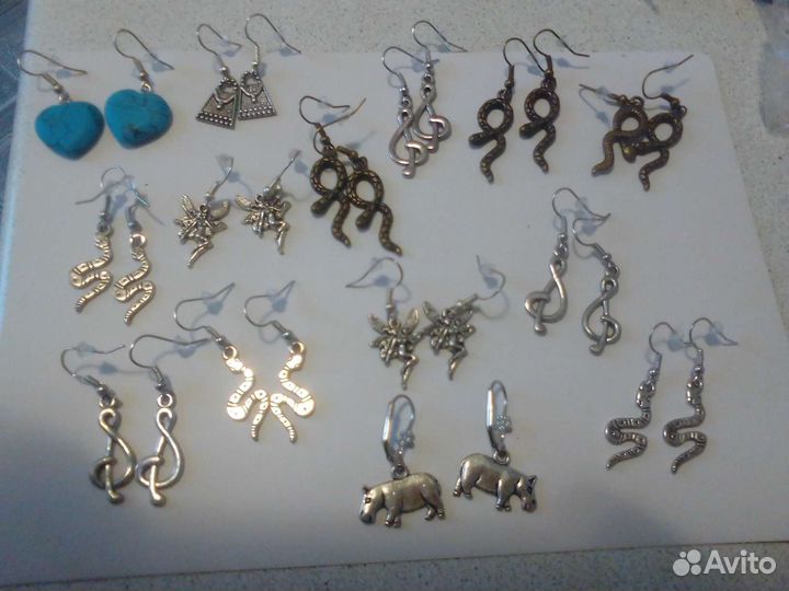 Наушники,серьги