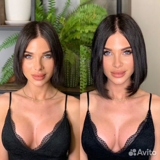 Загущение волос + коррекция волос