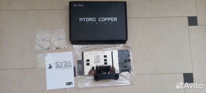 Водоблок видеокарты evga 1080 / 1070 FTW