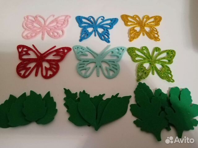 Бабочки для поделок и декора