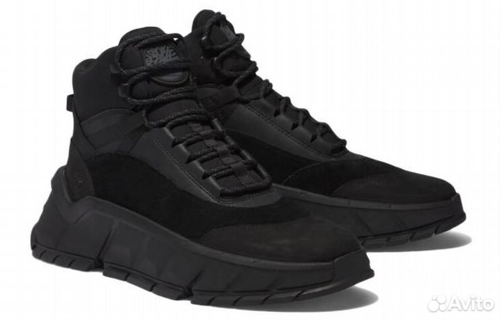 Кроссовки Timberland Turbo Low Hiking Sneaker 'Black Nubuck' A41HU001
