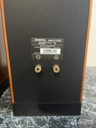 Акустическая система onkyo d-212ex