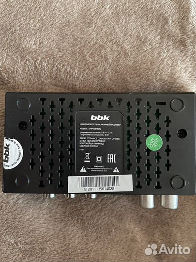 Цифровой телевизионный ресивер ввк на запчасти