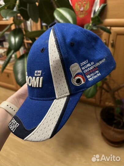 Бейсболка чм по хоккею 2007 сборная FIN