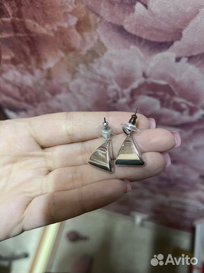 Серьги swarovski