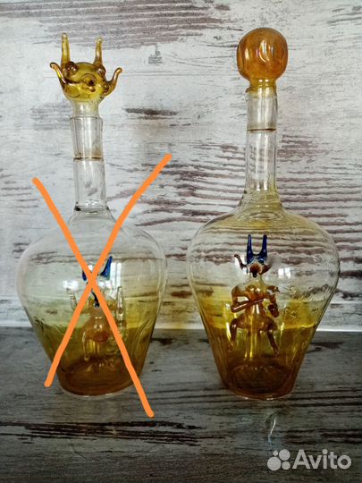 Графин СССР 2шт
