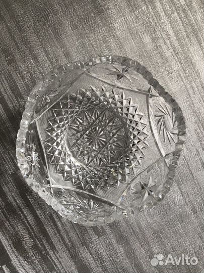 Ваза хрустальная СССР