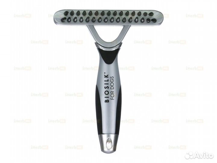 Двусторонняя щетка для удаления линьки и массажа д