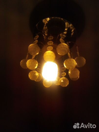 Люстры и светильники бу