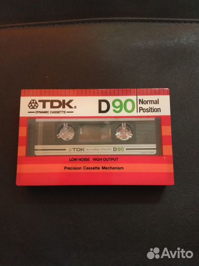 Аудиокассеты новые TDK D90