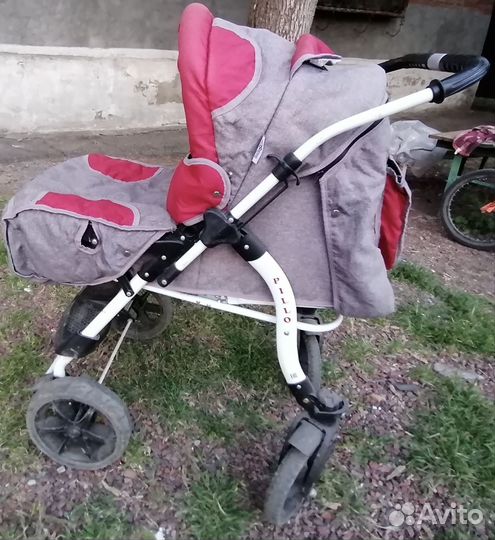 Прогулочная коляска зимняя