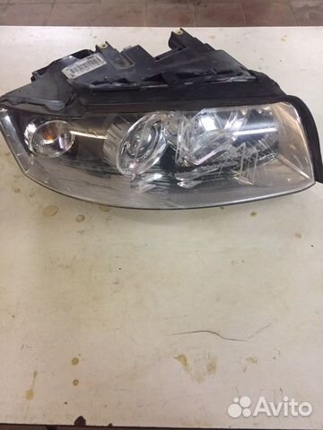 Фара левая на Audi а4в6 2005 год