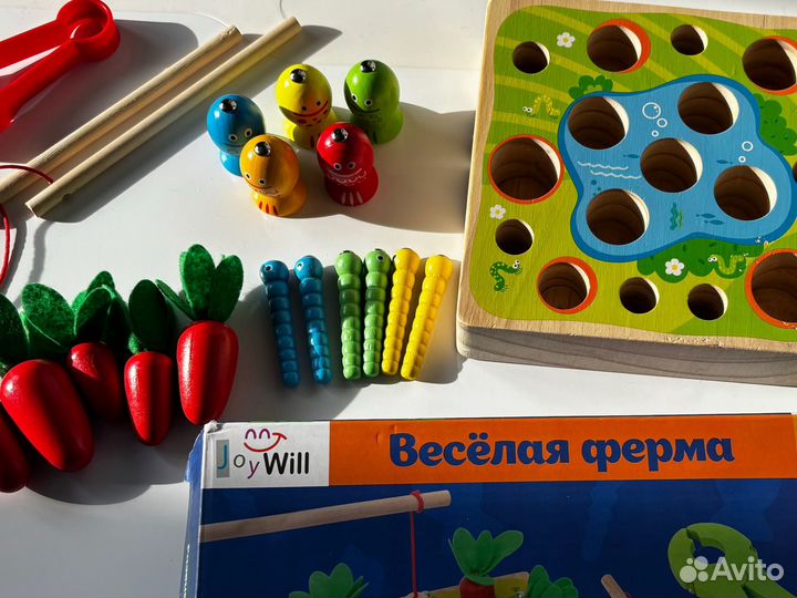 На доставке Игра магнитная рыбалка и морковки