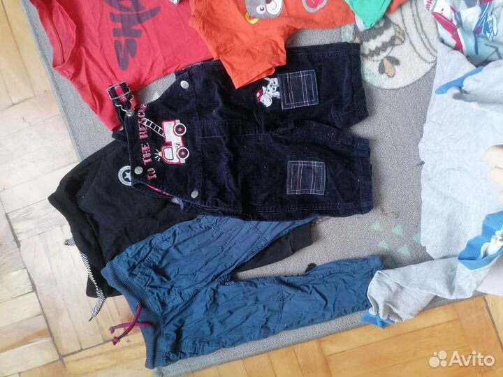 Детские вещи пакетом на мальчика 92 98