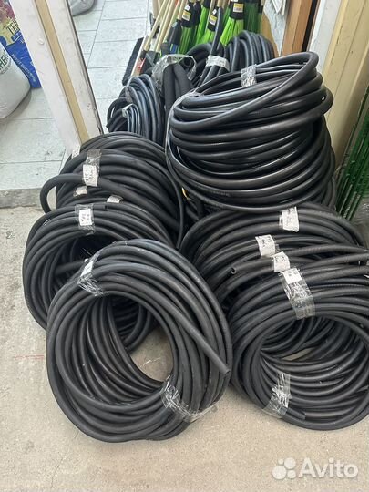 Шланги поливочные резиновые, пвх