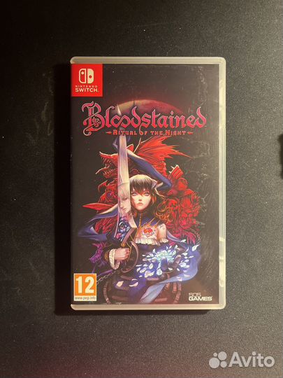 Bloodstained Nintendo switch