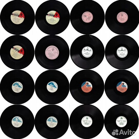 Виниловые пластинки 33 и 78 оборотов