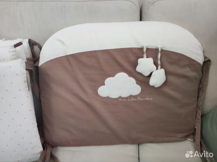 Бортики в детскую кроватку