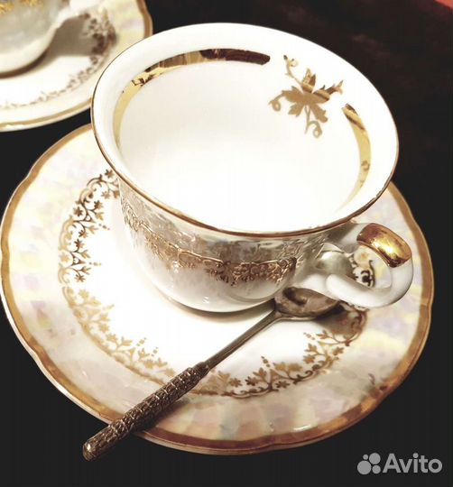 Набор хрустально-десертной посуды нов. см. описани