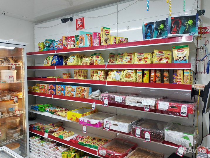 Магазин продуктов, чистыми 100к