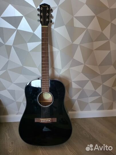 Гитара fender CD-60S Black