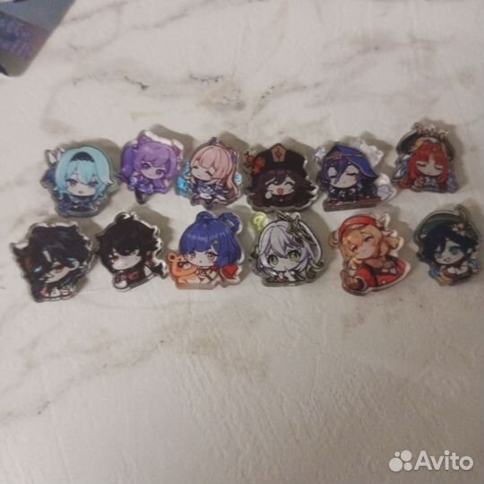 Акриловые фигурки геншин